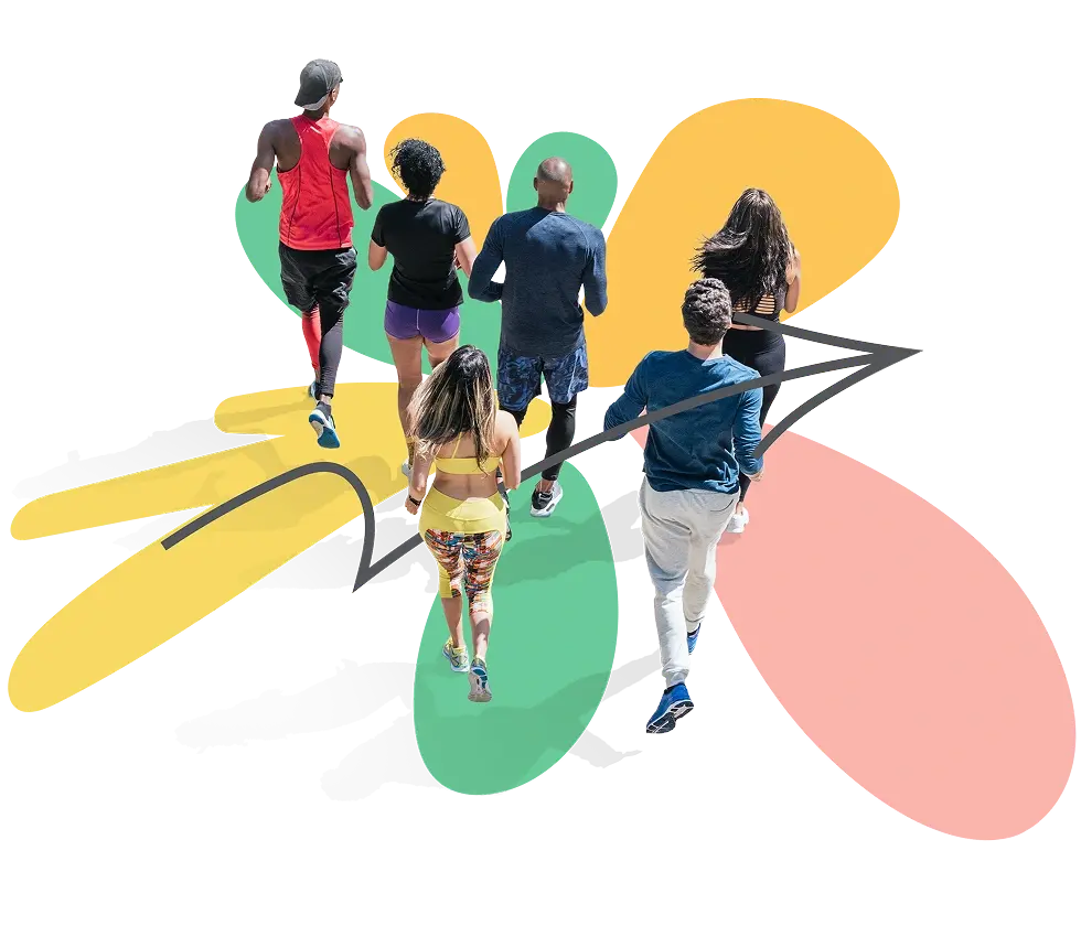 Grupo
          de corredores Run for Joy
          5K